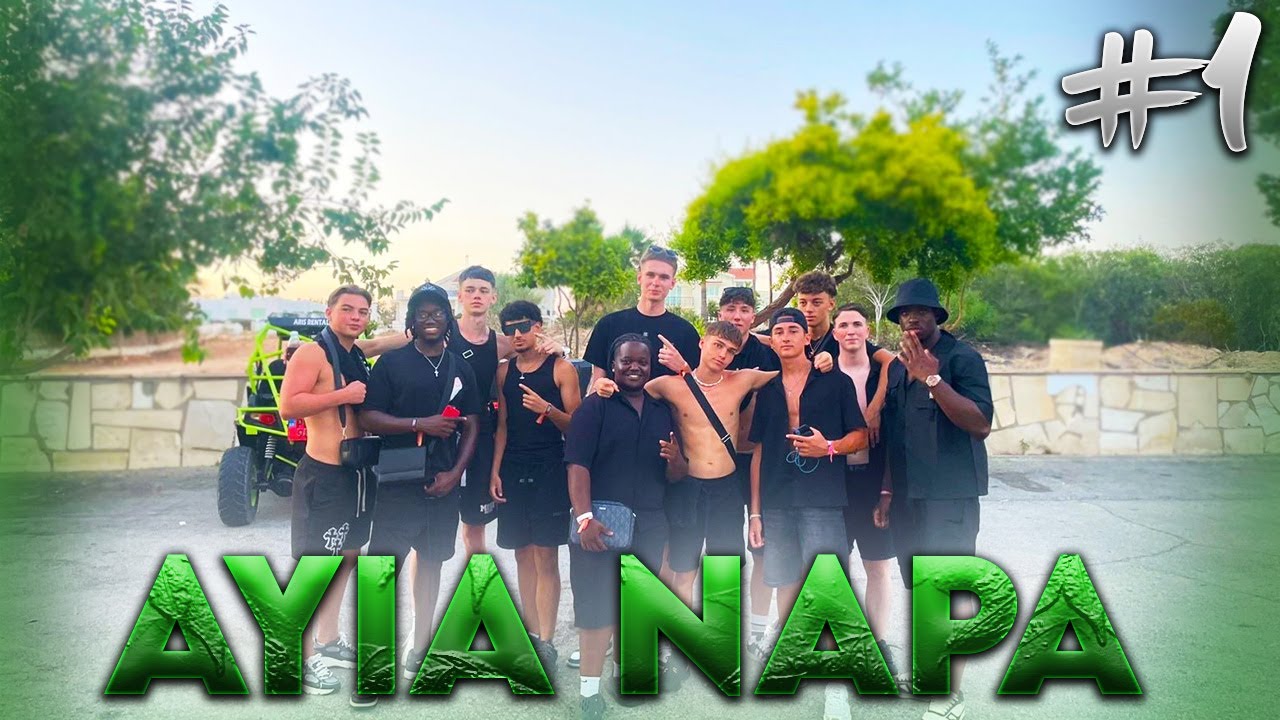 13 MAN ARMY IN AYIA NAPA FOR A WEEK!