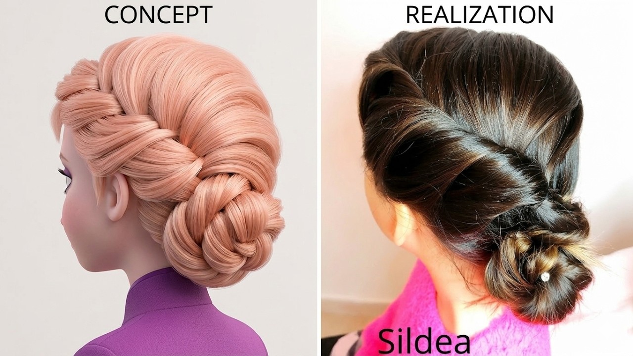 Acconciatura ELSA Frozen, Tutorial Step by Step