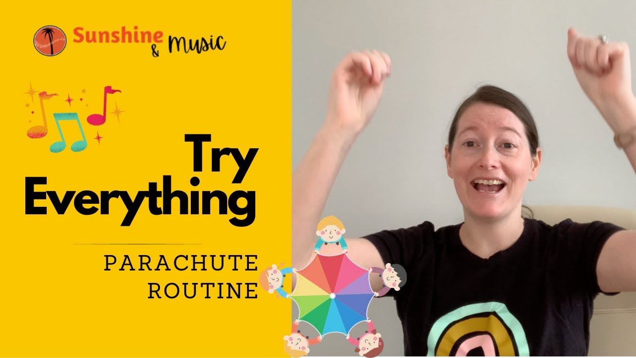 Try Everything From Zootopia Parachute Routine for Music Class