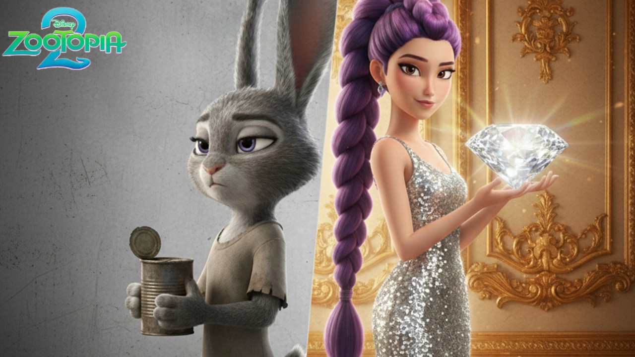 Rumi & Judy: Rich vs Poor (Zootopia 2 Inspo) Animated Music Video | DJ BEE BOP