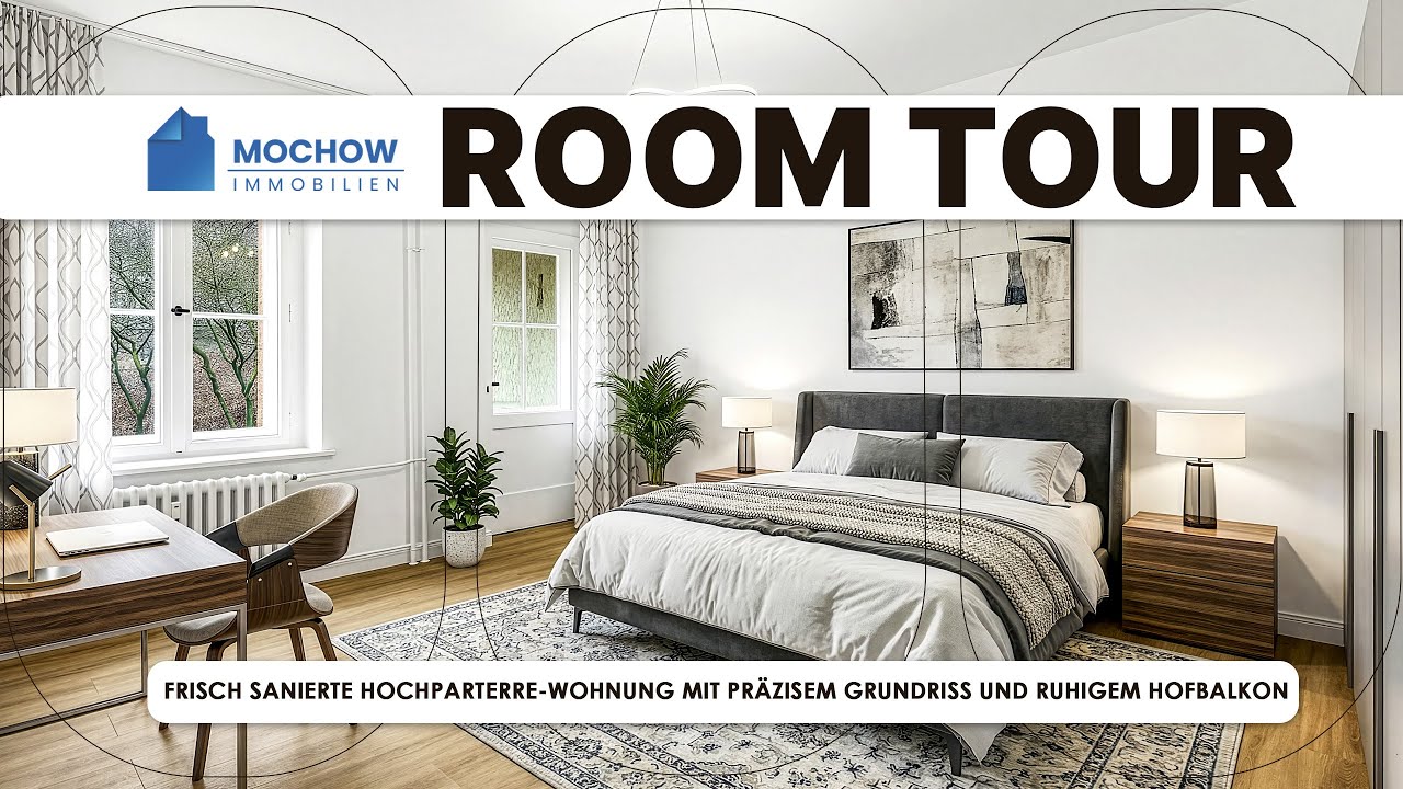 Hochparterre-Wohnung im Herzen von Berlin-Friedenau