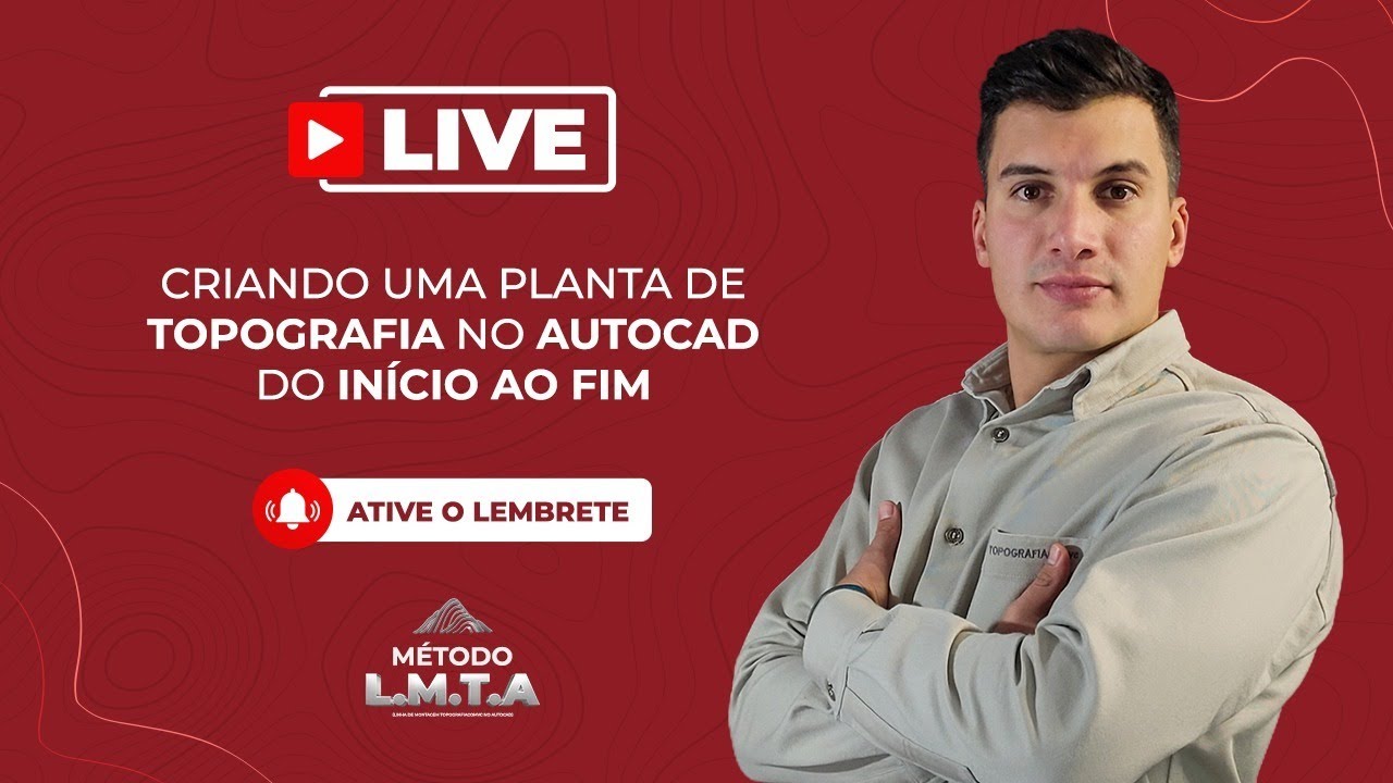 Criando uma Planta de Topografia no AutoCAD do Início ao Fim