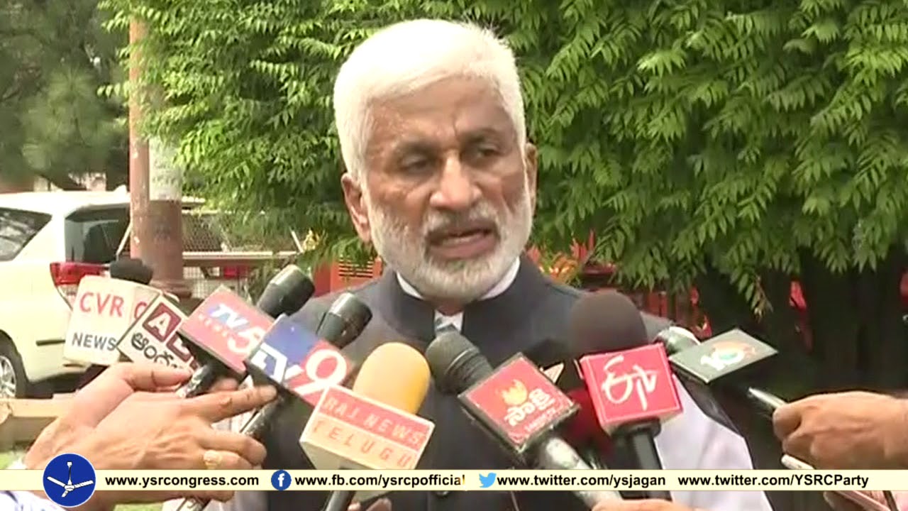 How do BJP calls Butta Renuka as our party representative ? : YSRCP MP Vijay Sai Reddy