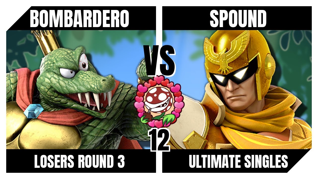 Piranha Garden 12 Losers Round 3 - Bombardero (King K. Rool) Vs. Spound (Captain Falcon) SSBU
