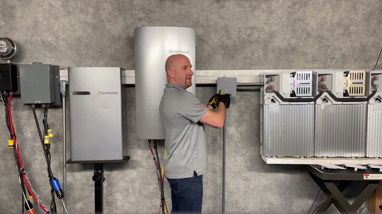 Enphase Energy IQ Battery wiring best practices including some things NOT to do!