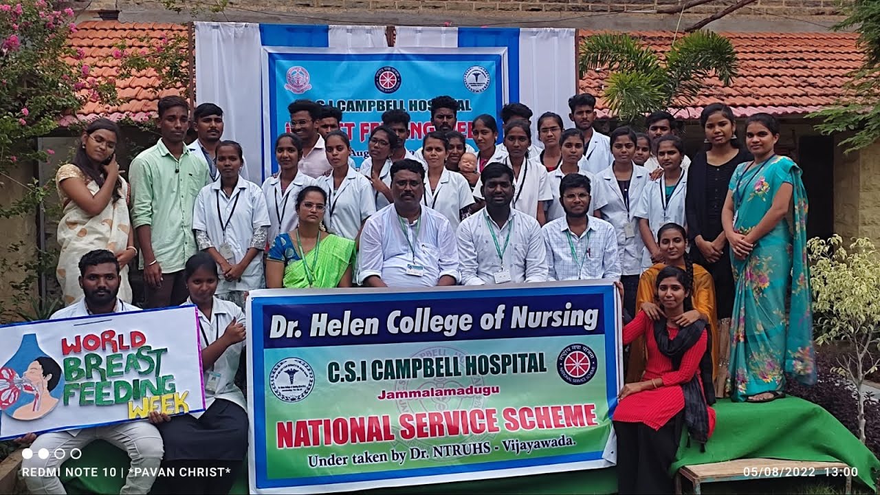 DR.HELEN COLLEGE OF NURSING  BREST FEEDING WEEK CELEBRATIONS
