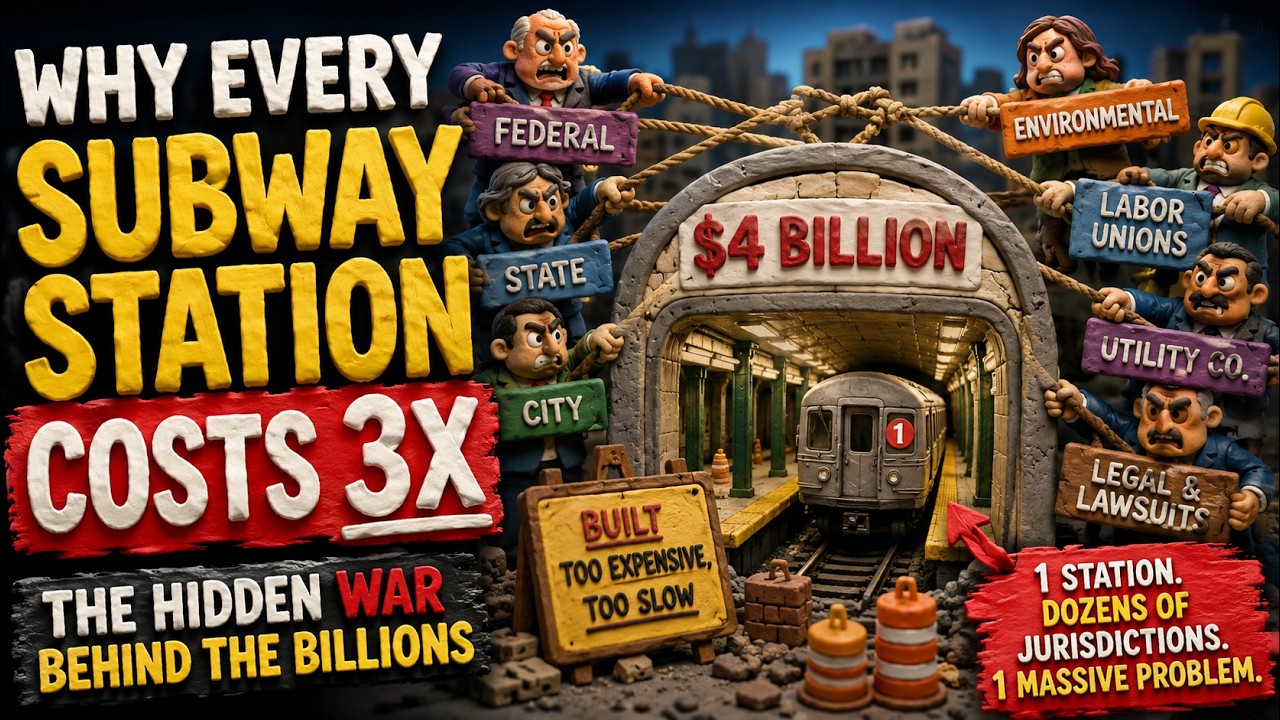 Why Every American Subway Station Costs 3X More Than It Should