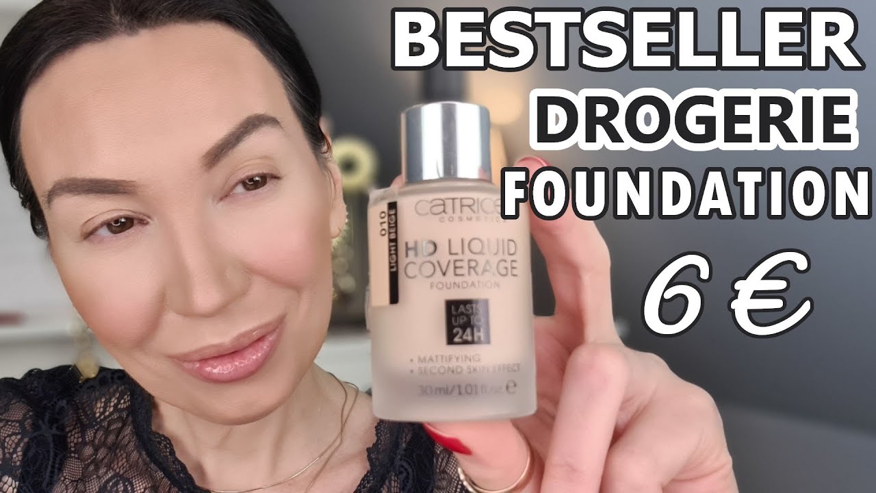 BESTSELLER Drogerie Foundation für ölige Haut Catrice HD Liquid Live Test | Natali Nordbeauty