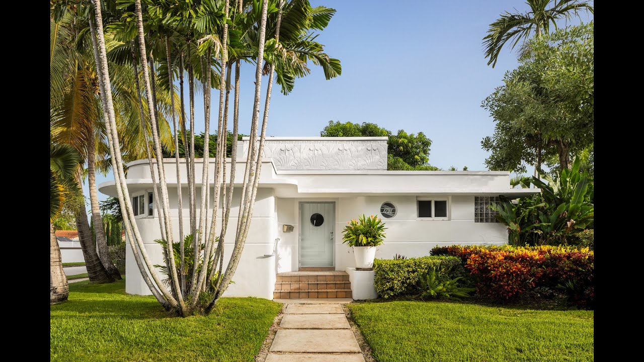 House Tour | Art Deco Miami House | 1791 SW 24th Street