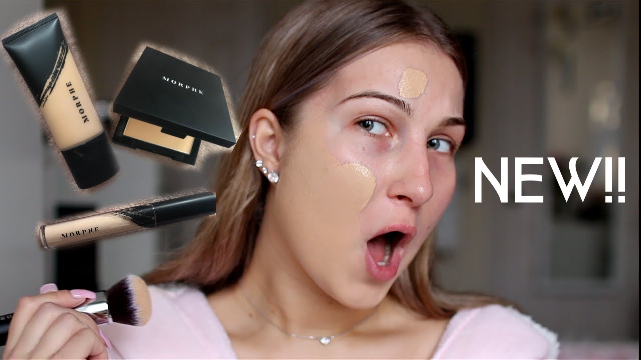 HONEST FIRST IMPRESSION AND REVIEW: MORPHE FLUIDITY FOUNDATION & CONCEALER+ POWDER!
