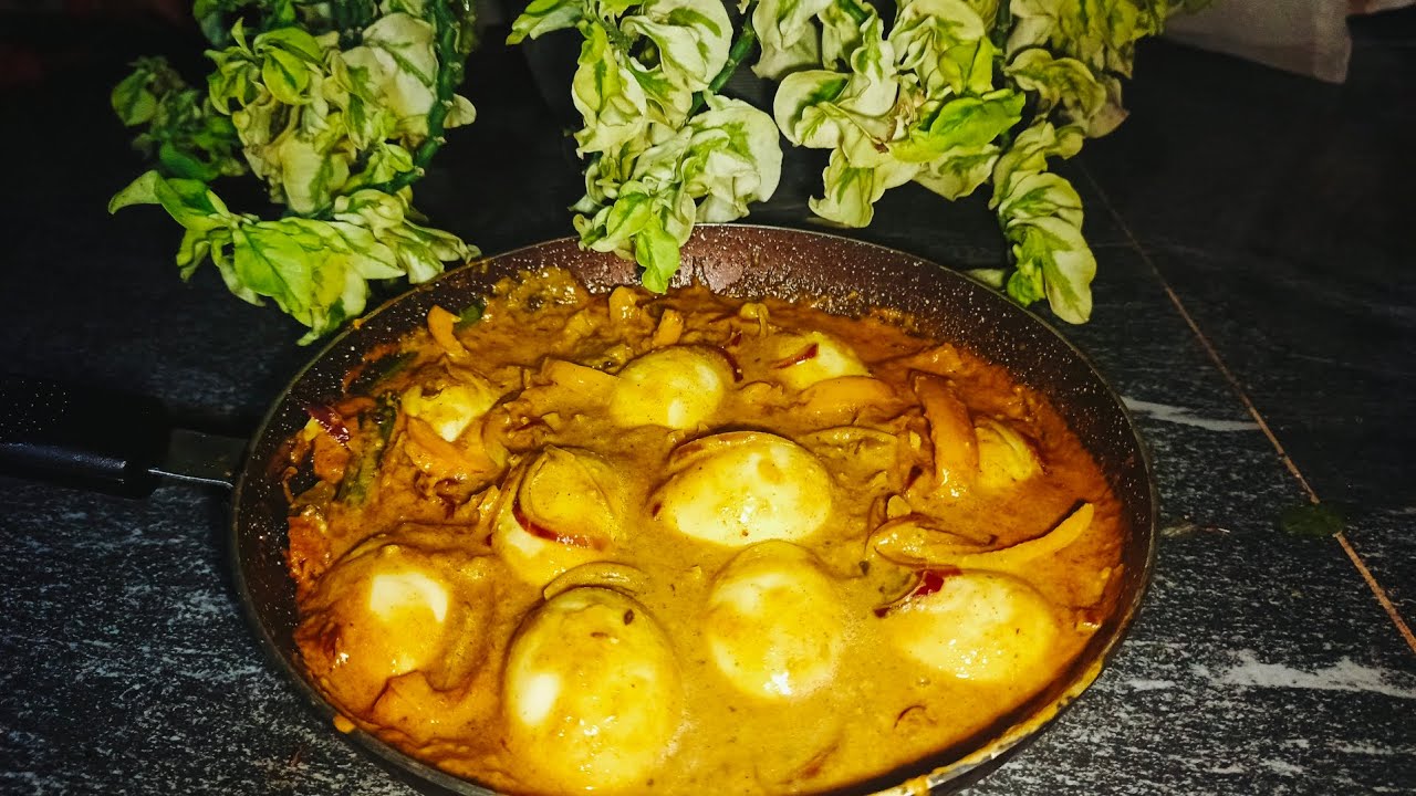 වෙනස්ම ක්‍රමයකට බිත්තර කරියක් හදමුද? #cook with samare#trending #cooking #viralvideo 