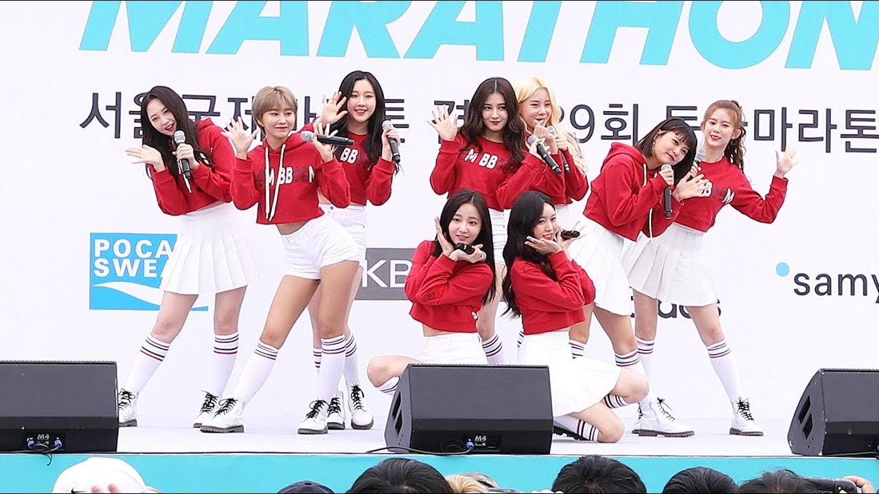 180318 모모랜드(MOMOLAND) - 짠쿵쾅 (JJan! Koong! kwang!) [서울국제마라톤대회] 4K 직캠 by 비몽