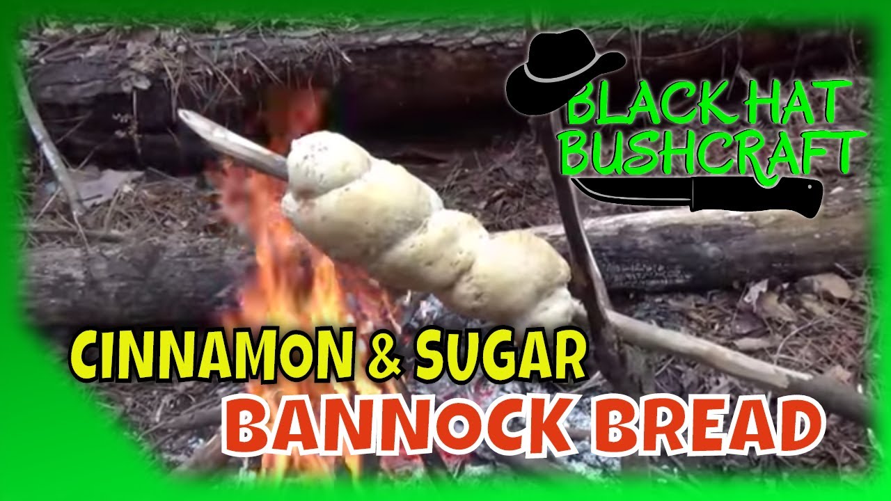 Cinnamon & Sugar Bannock: Cooking Bannock on a Stick