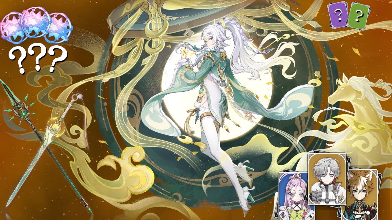 Pulled for Zibai and got lucky | Genshin Impact Pulls