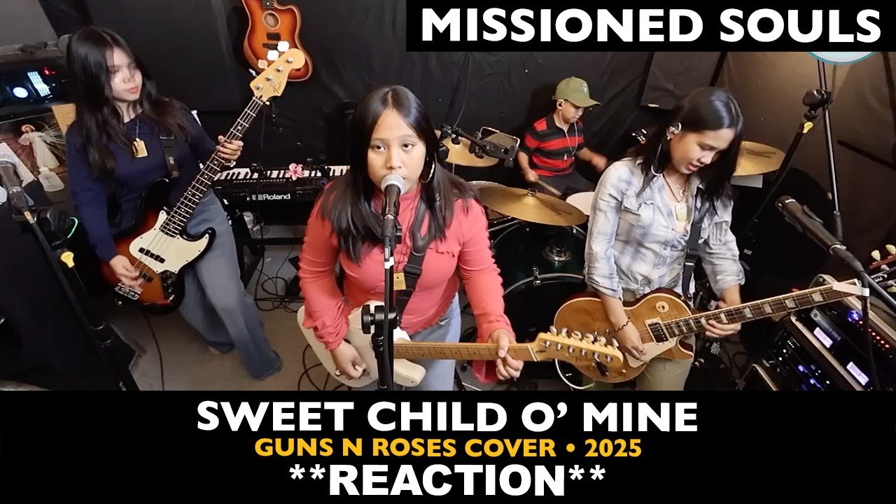 Musicians REACT to Missioned Souls: Sweet Child O' Mine (Guns N Roses cover, 2025)