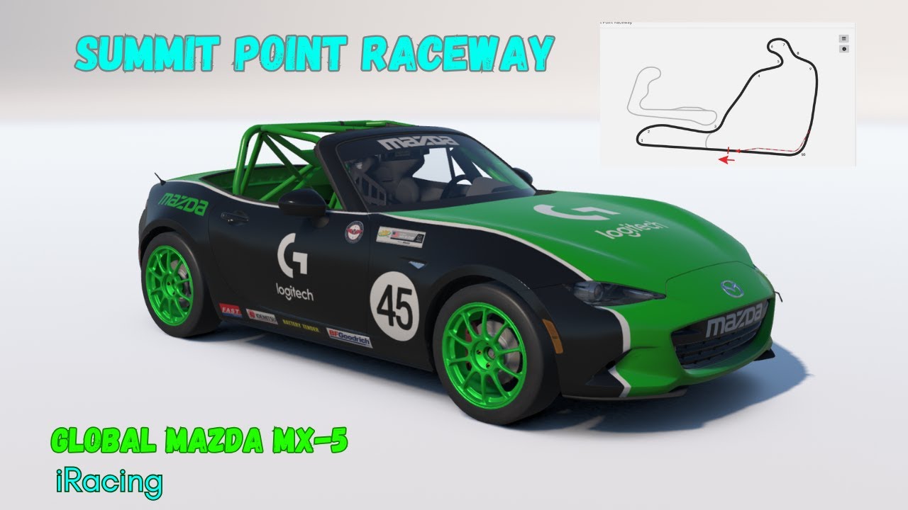 Trying to make out of D class alive  Globle Mazda MX-5 Cup Summit Point Raceway iRacing PC