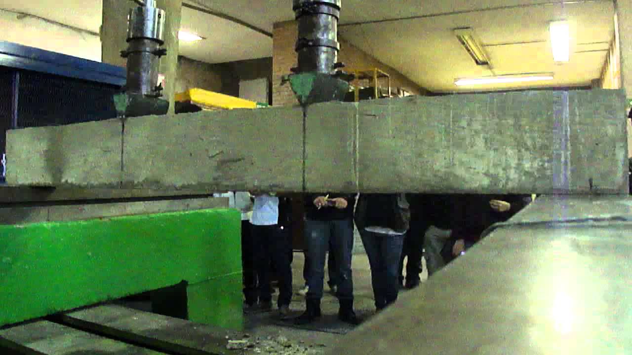 Viga con falla balanceada