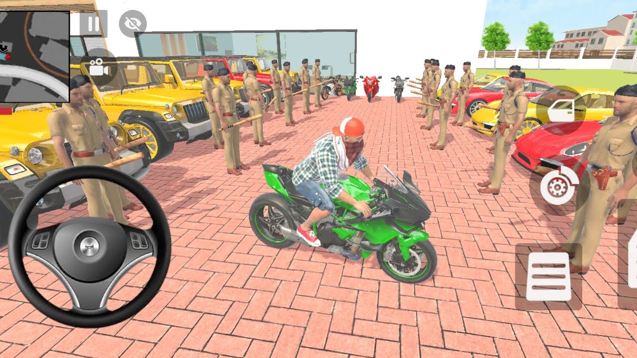 Indian bike driving 3d game me franklin ne apni nimza ko Modifie kar diya hai game games 