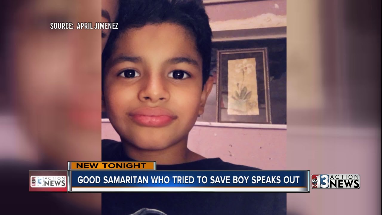 Good Samaritan helps little boy in his last moments of consciousness