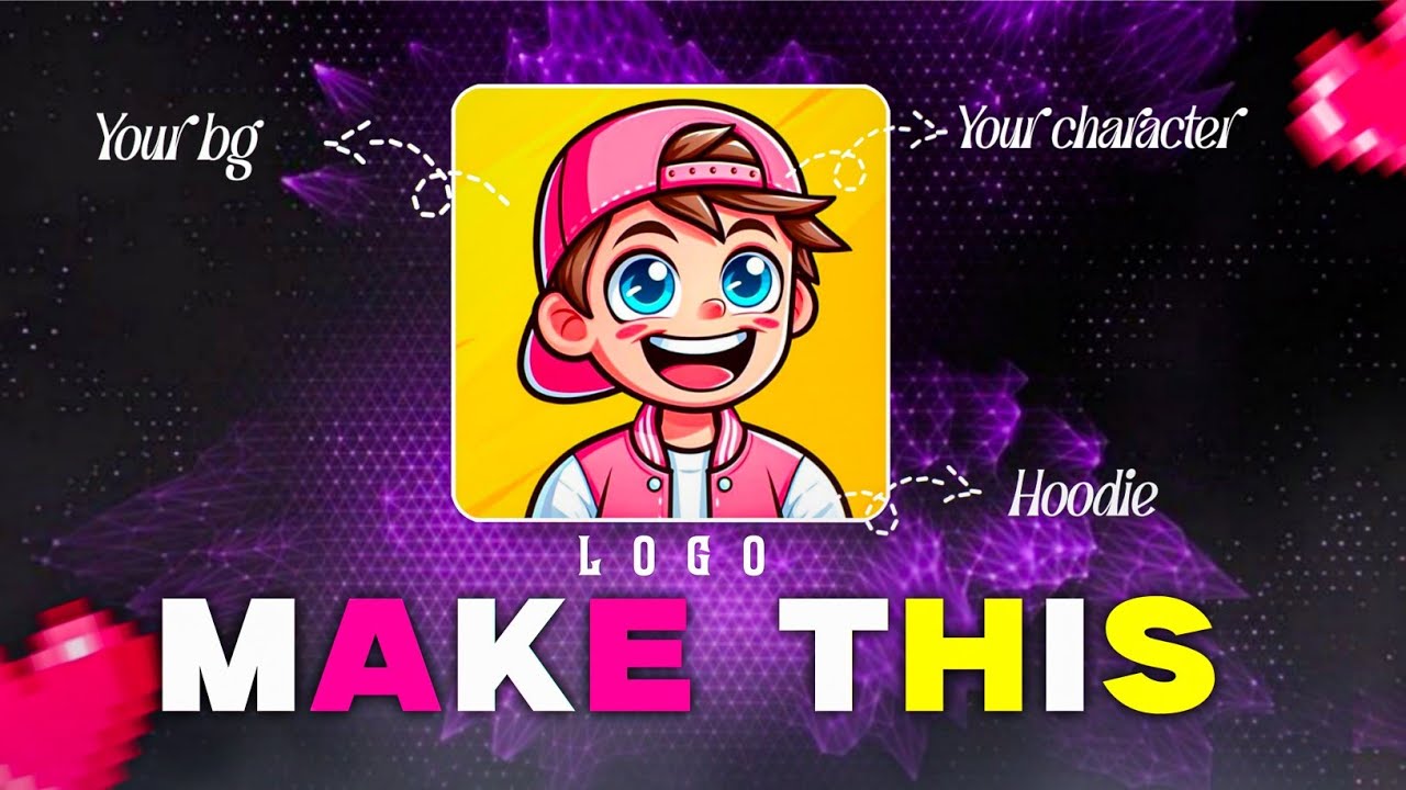 How I Created Anime⚡️ Style Logo Like Pro YouTubers (Step-by-Step) #logodesigner