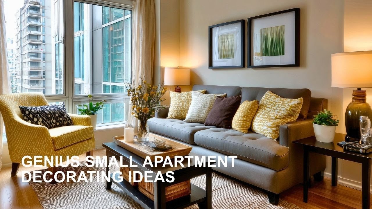 GENIUS Tiny Apartment Decor Ideas That Maximize Every Inch