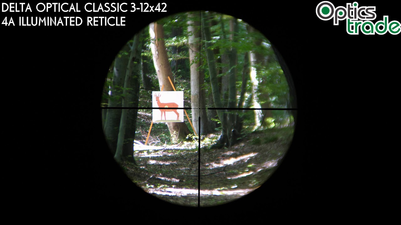 Delta Optical Classic 3-12x42 | Optics Trade Reticle Subtensions