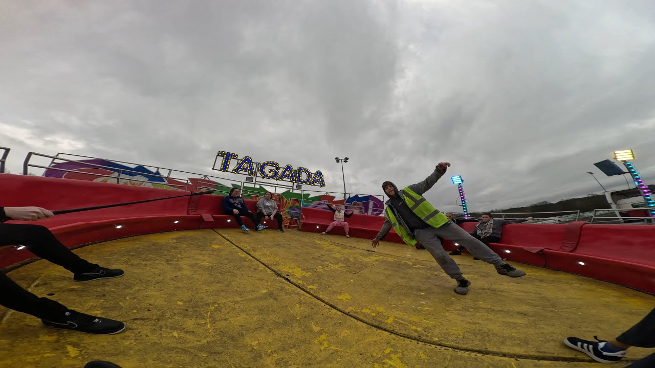 Tagada (Anthony Finnie) On Ride Blaydon Rugby Club Fair 2024