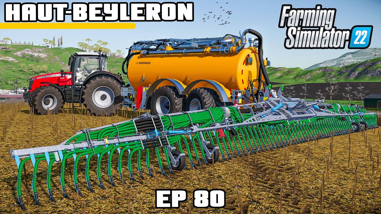 НОВЫЙ ТРАКТОР ДЛЯ ПОДАЧИ ЖИЖИ | Farming Simulator 22 - Haut-Beyleron | Эпизод 80