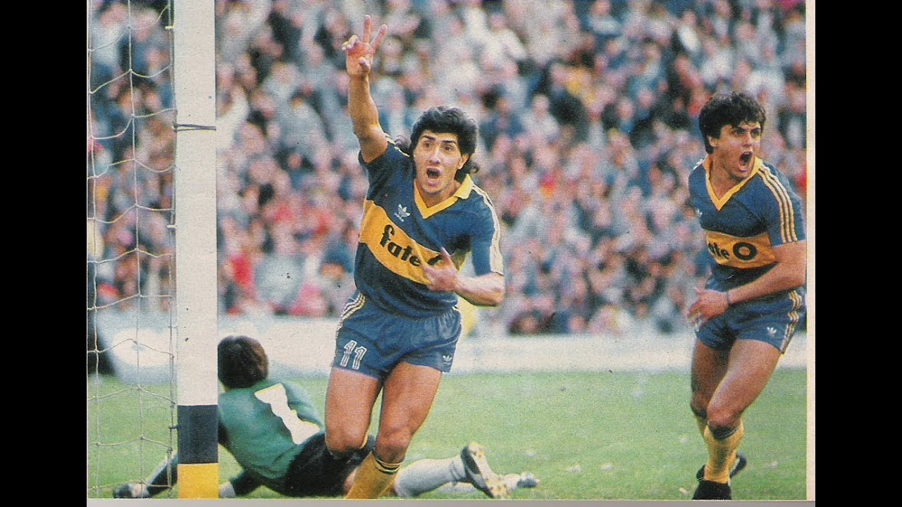 Boca 1 River 0 Torneo Primera División 1986/1987