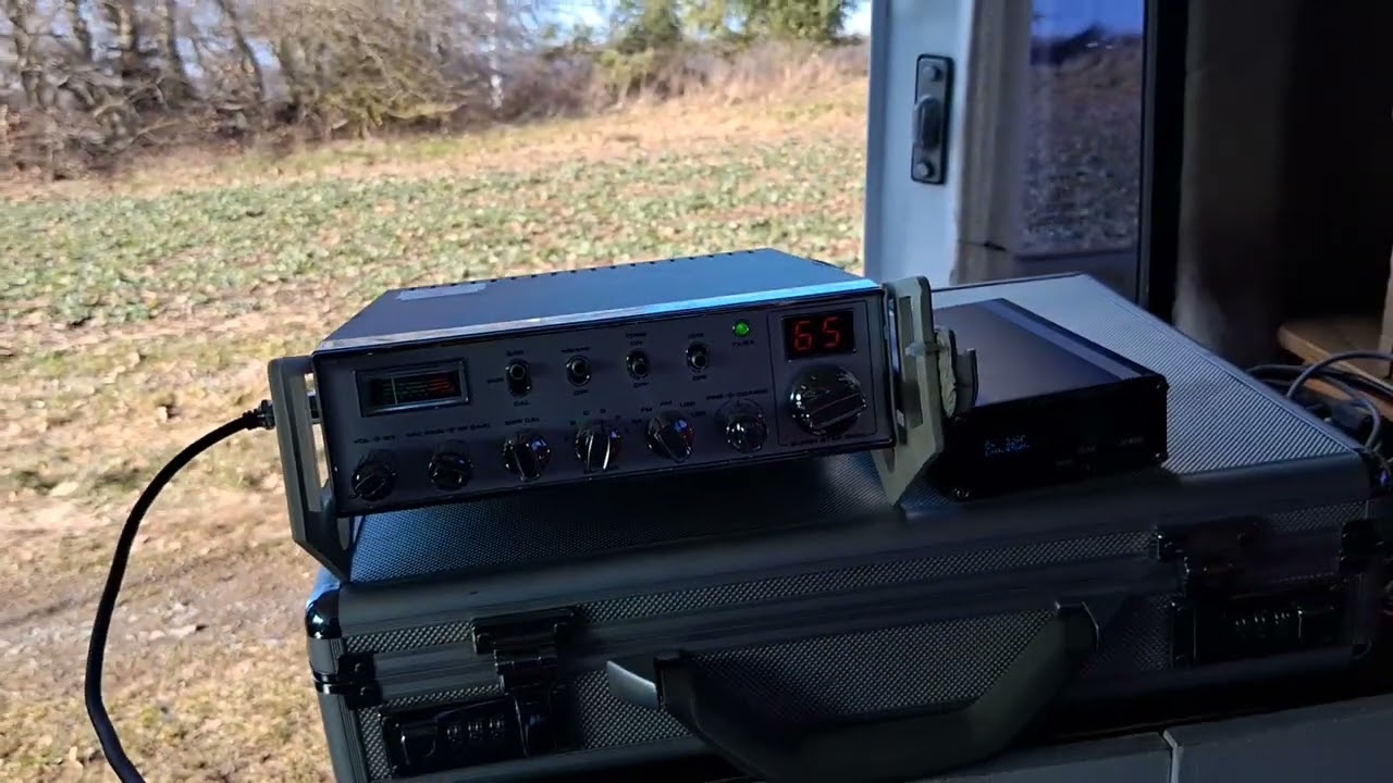 CB Funk neue Antenne erster Test