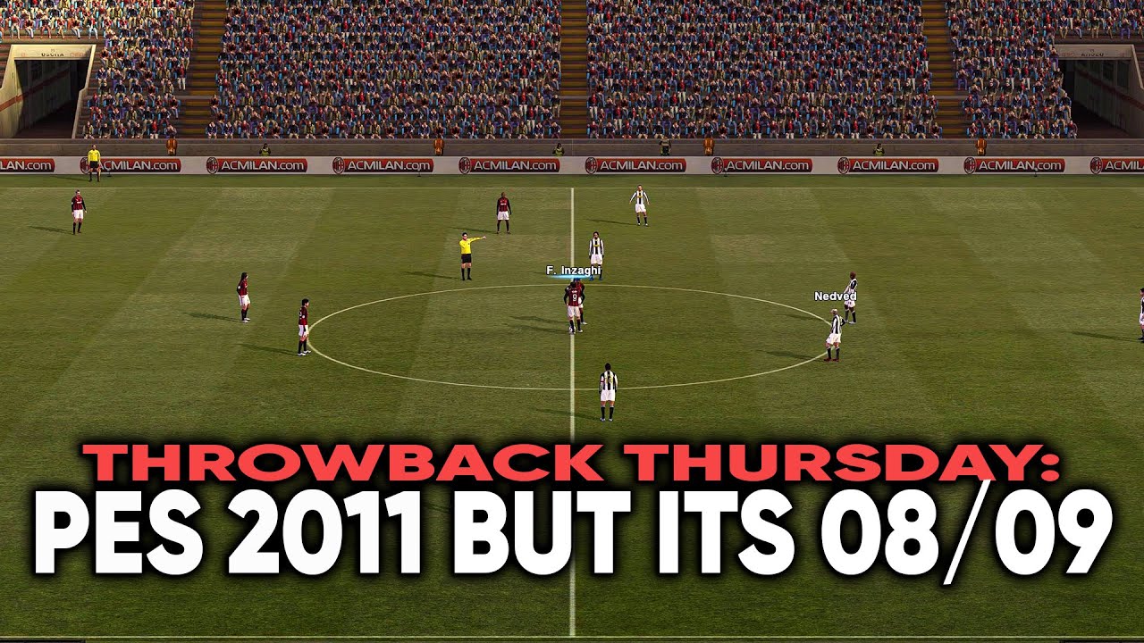 Let's Play PES 2011, with a 08/09 season!