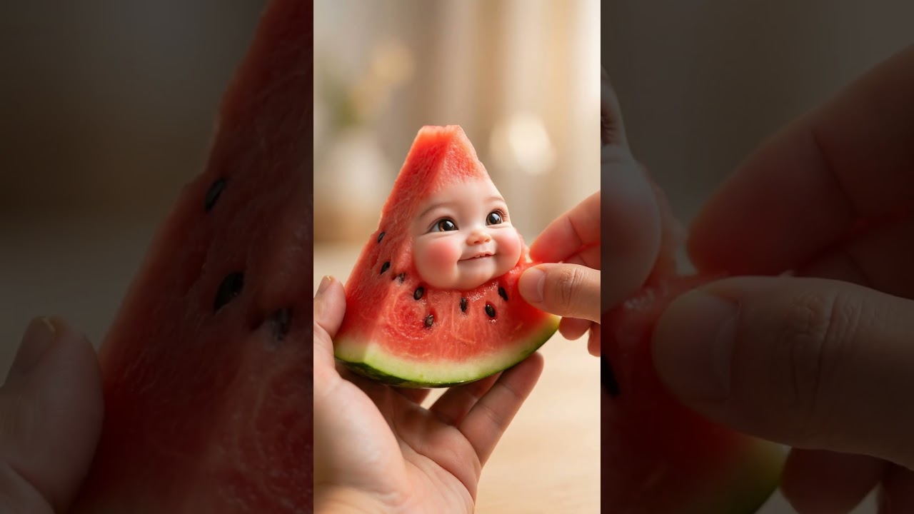 Watermelon Eats Itself&hellip; and Regrets It 🍉🤯 (AI Gone Wild)