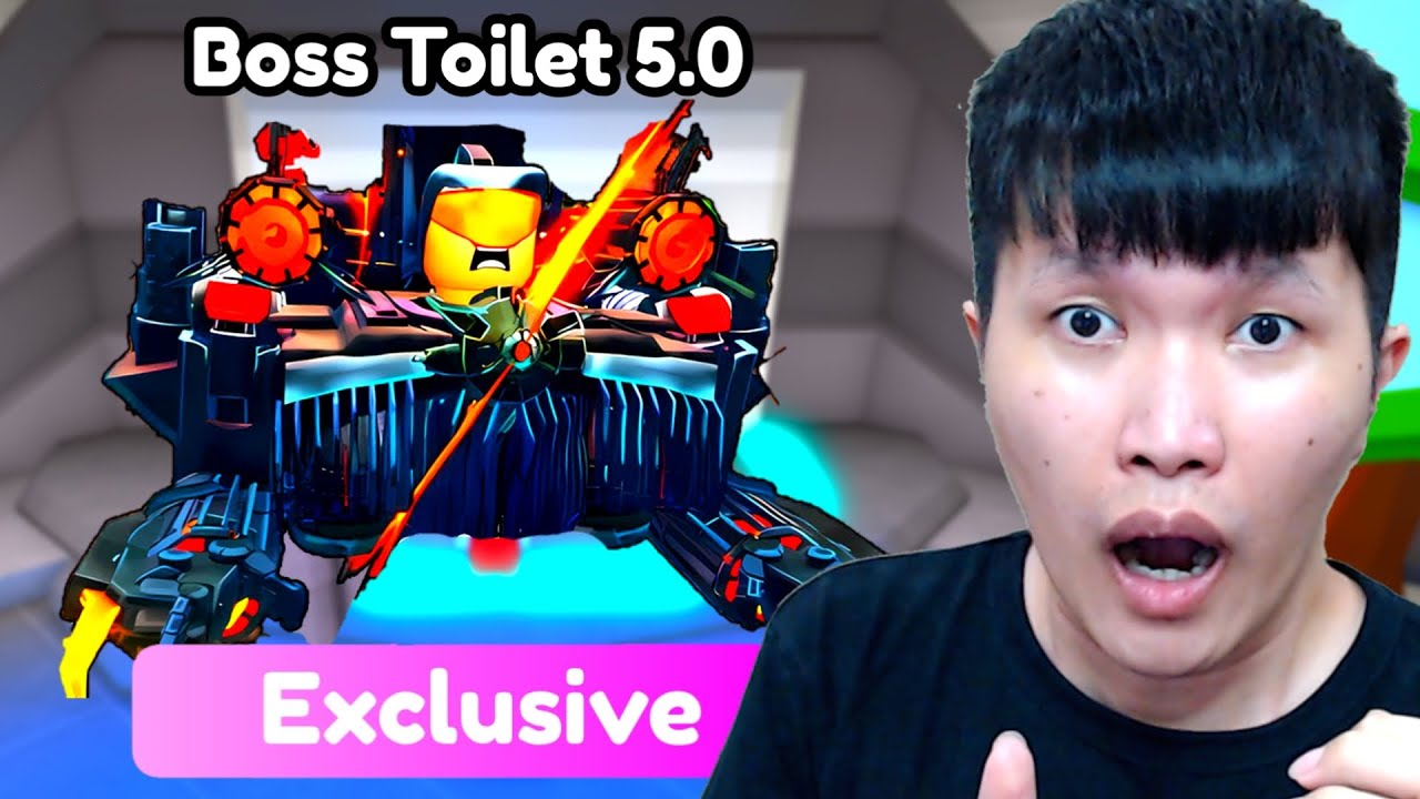 OMG! AKU DAPET BOSS TOILET 5.0 DI EPISODE 77 PART 4 TOILET TOWER DEFENSE ROBLOX