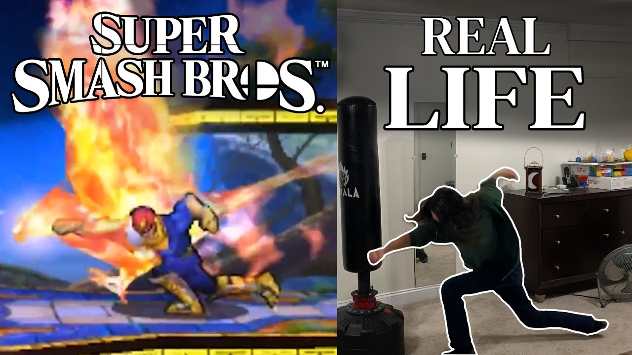 How hard is it to do Smash Bros moves in real life?