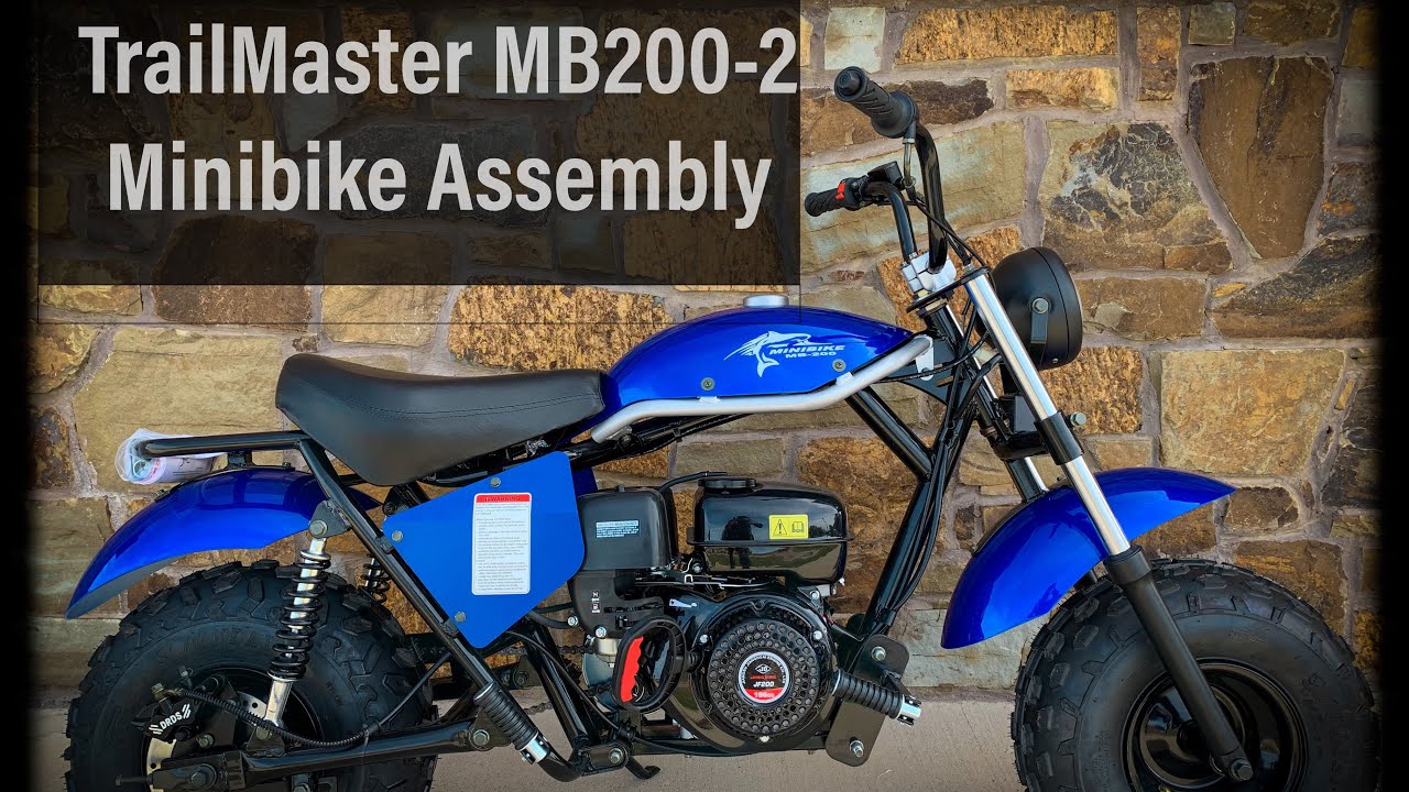TrailMaster MB200-2 Minibike Assembly | Walkthrough