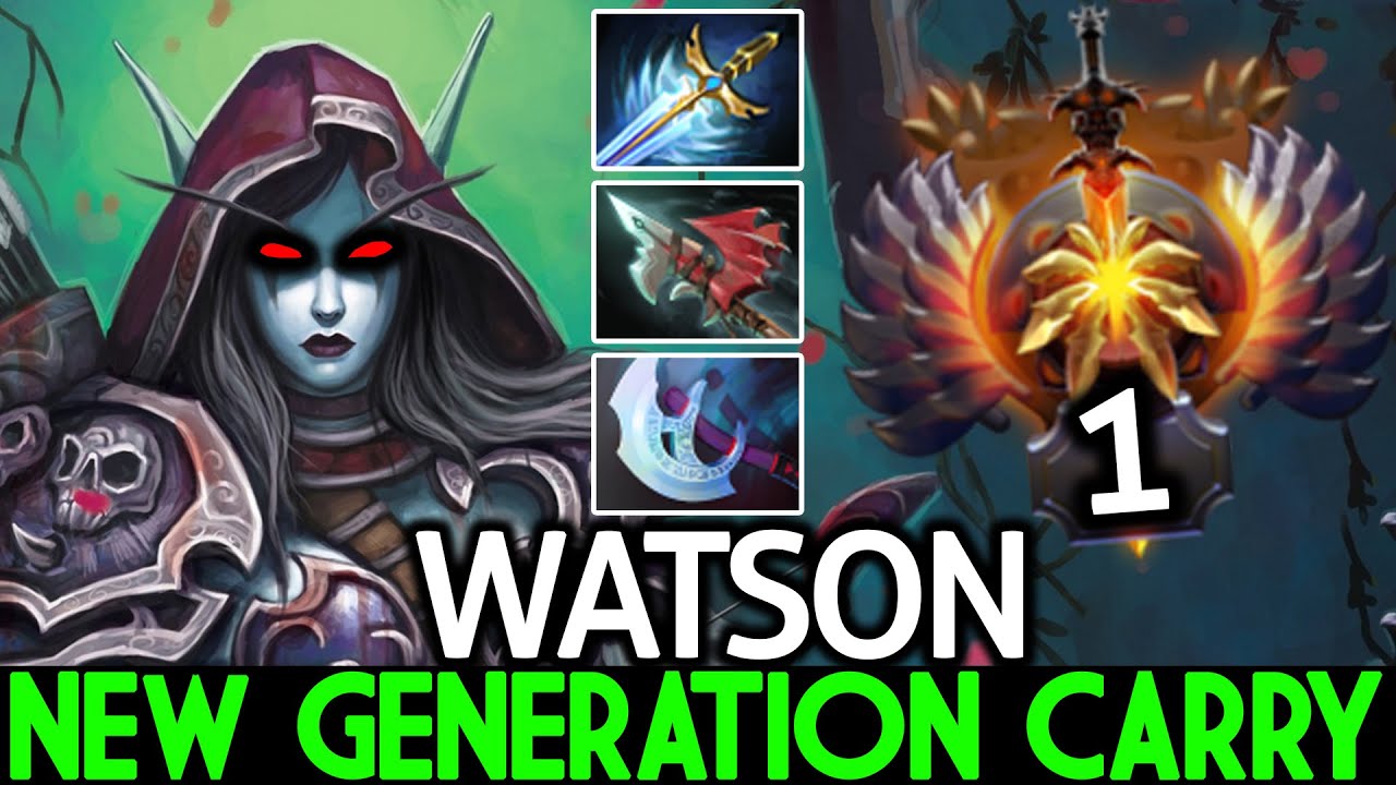 WATSON [Drow Ranger] Top 1 MMR Carry EU Destroy Ranked Dota 2