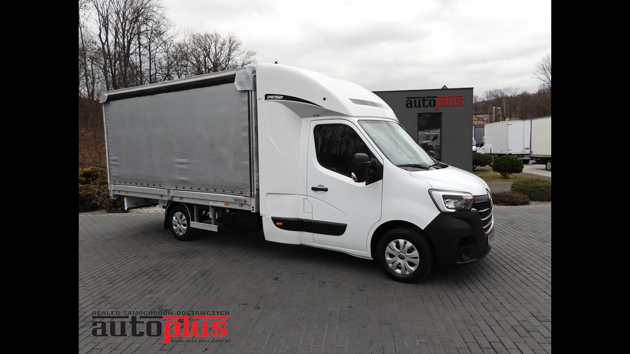 RENAULT MASTER PLANDEKA 8 PALET TEMPOMAT NAWIGACJA 593824 AUTO-PLUS.COM.PL TEL. +48 607 888 556