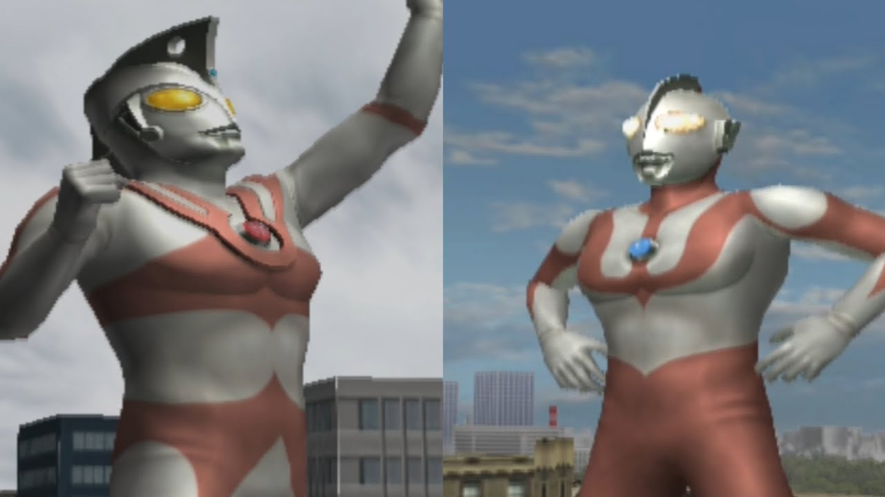 ULTRAMAN FIGHTING EVOLUTION 3~(PLAYSTATION 2)~ULTRAMAN ACE VS ULTRAMAN(HARD)~VERSUS MODE