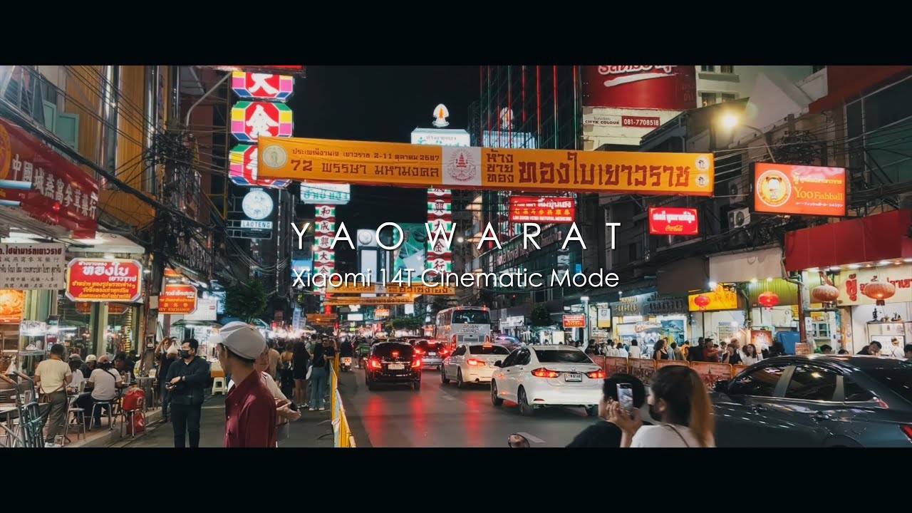 Xiaomi 14T Cinematic Mode Test