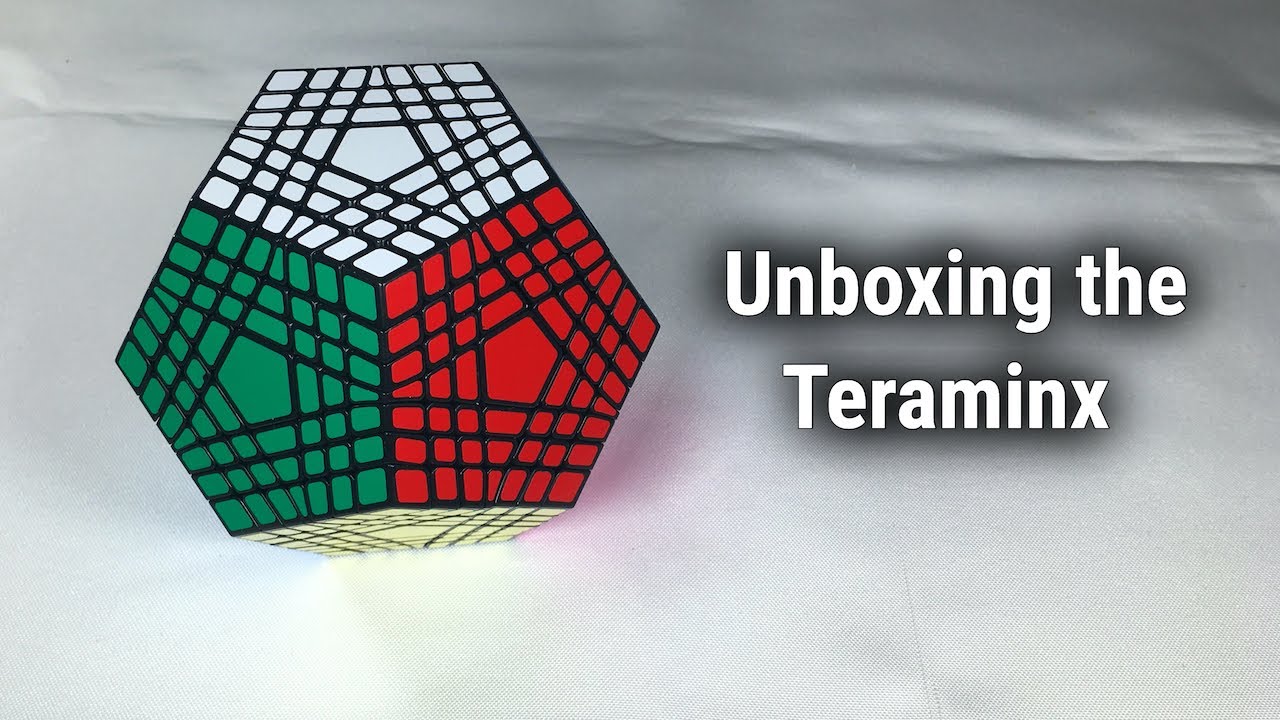 Unboxing My Dream Cube - The Teraminx!