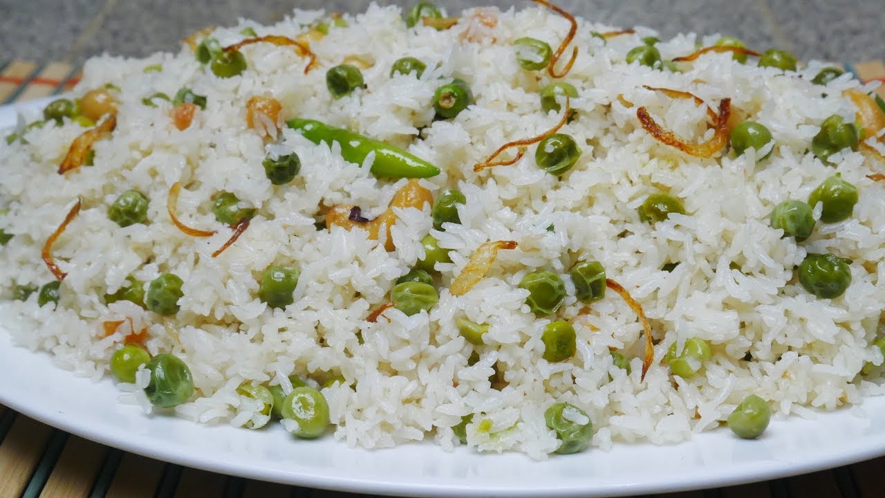 সহজ ও অথেন্টিক মটর পোলাও  রেসিপি ।  কড়াইশুটির পোলাও। Easy and authentic Motor Pulao recipe