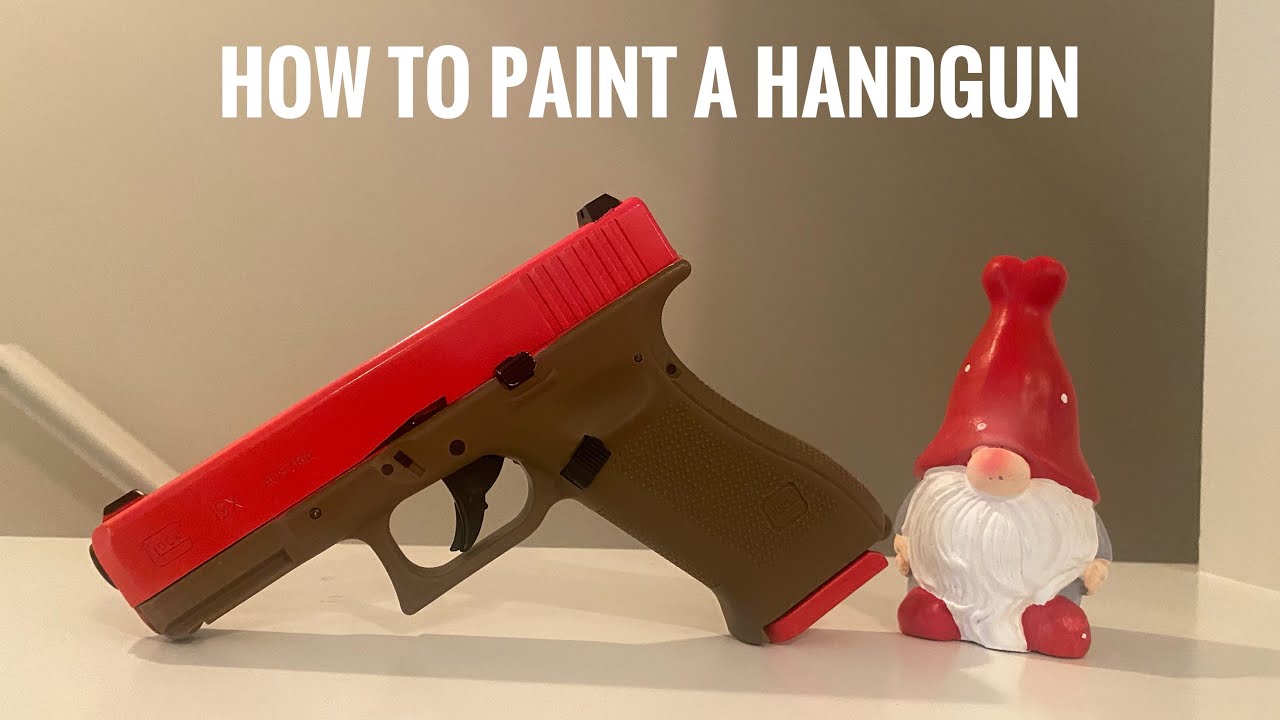 How to paint a glock handgun