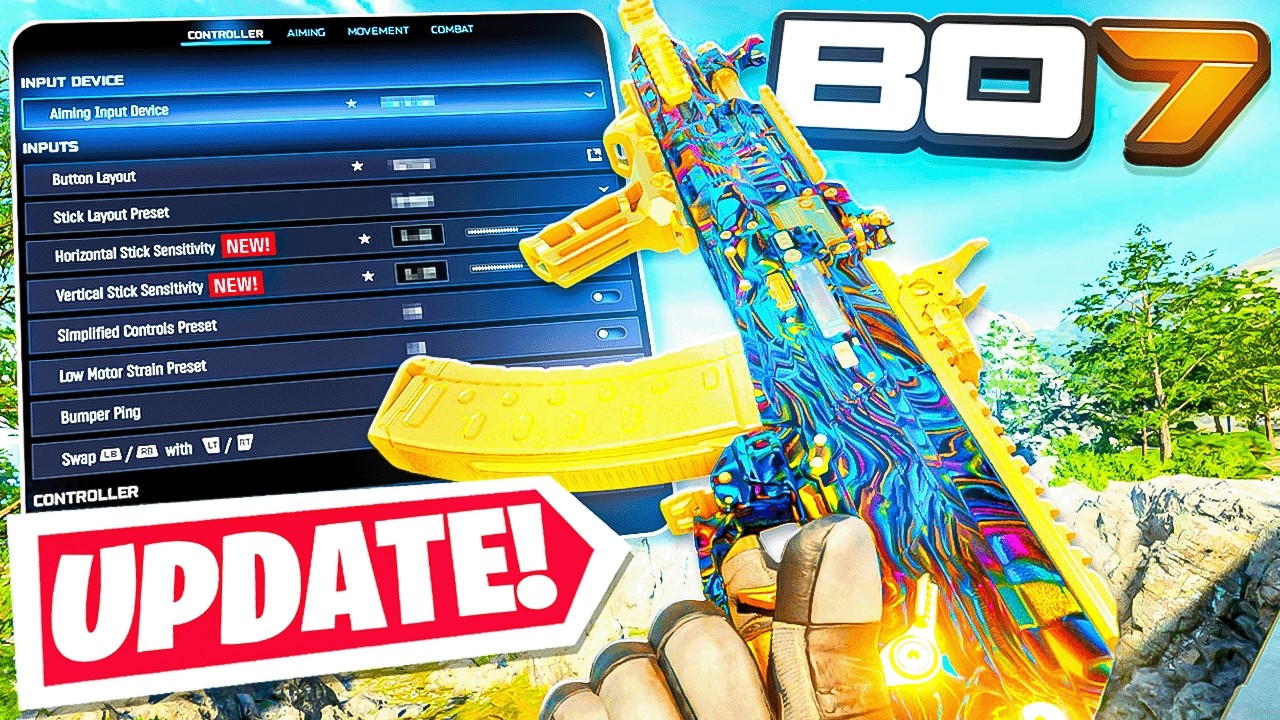 UPDATE Your SETTINGS *IMMEDIATELY* in BLACK OPS 7! (BO7 Best Controller Settings PS5/XBOX/PC)
