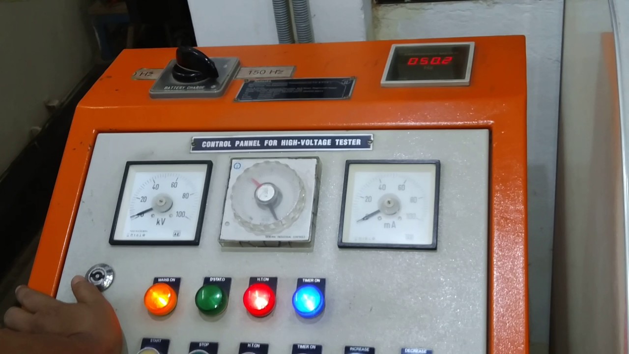 CT High Voltage Test With 3KV During 1 minute
