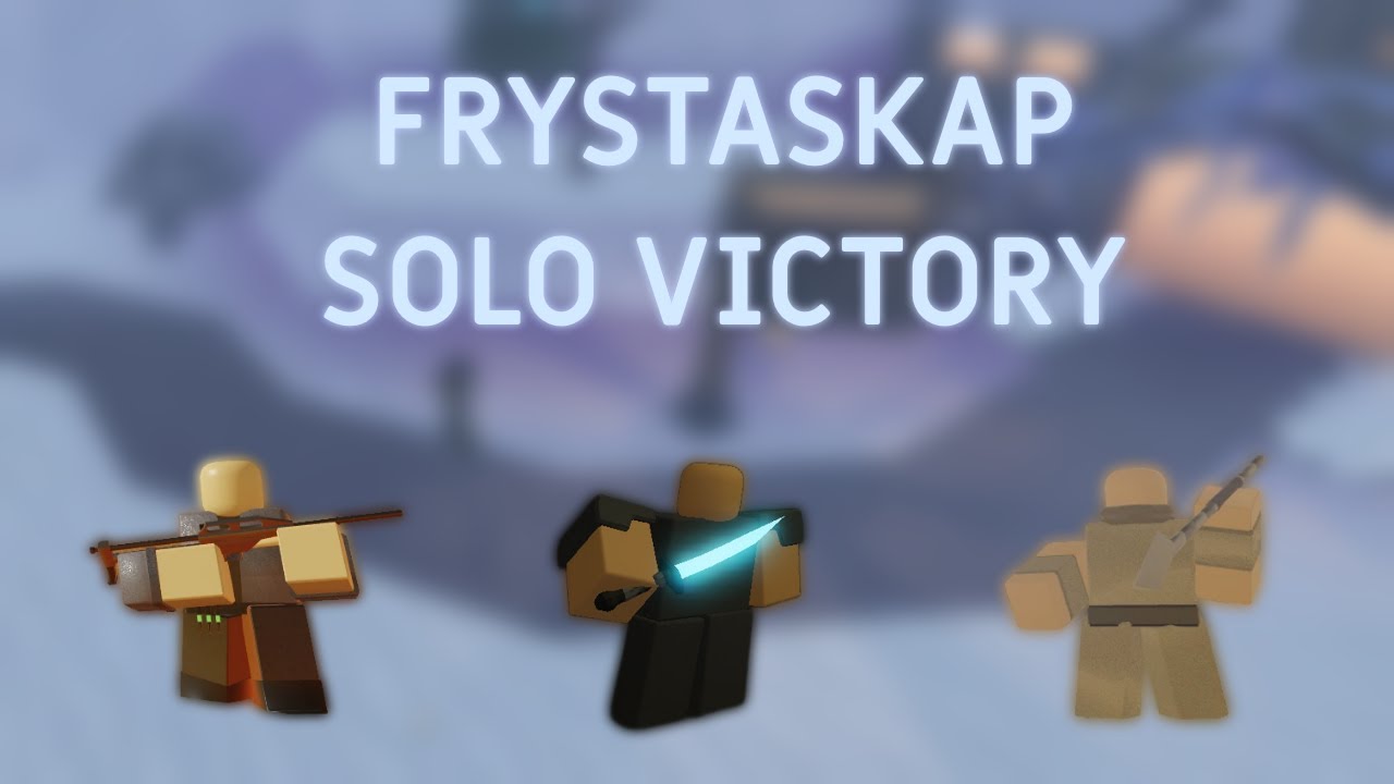 FRYSTASKAP SOLO VICTORY | TOWER GALACTICA | Spoiler Alert