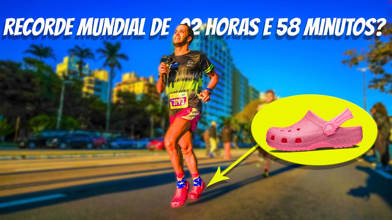Corri 42 km de CROCS