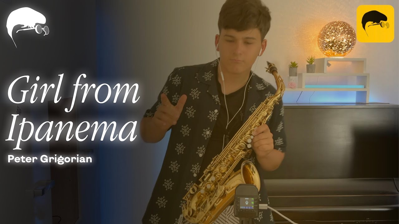 Frank Sinatra - Girl from Ipanema | 🎷 Saxophone cover by Peter Grigorian