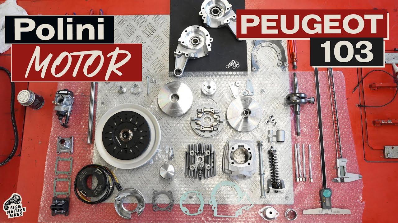 Peugeot 103 | Polini Motor Zusammenbau