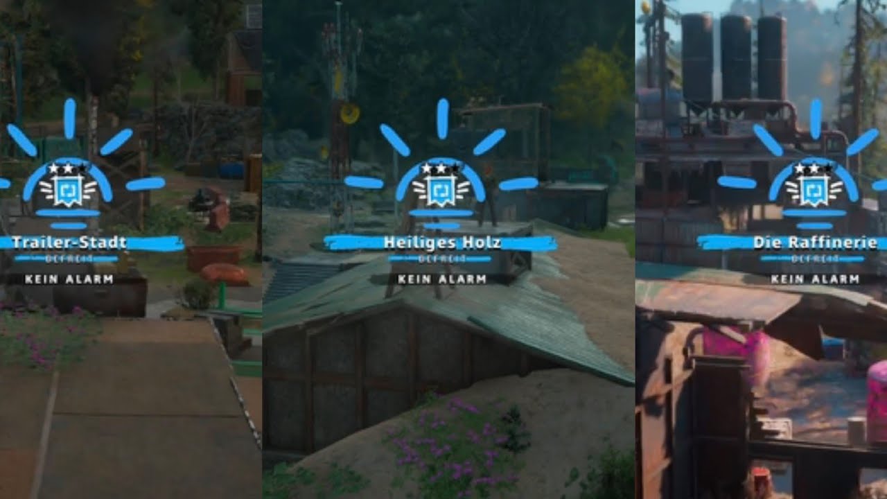 Farcry New Dawn 🪏 65 🪏 Trailer Stadt, Heiliges Holz & Die Raffenerie ⭐️⭐️