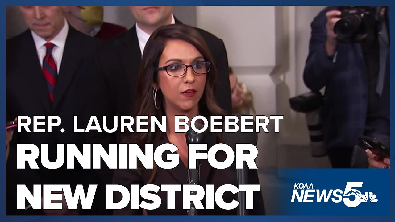 Rep. Boebert announces she will run in the 4th Congressional District